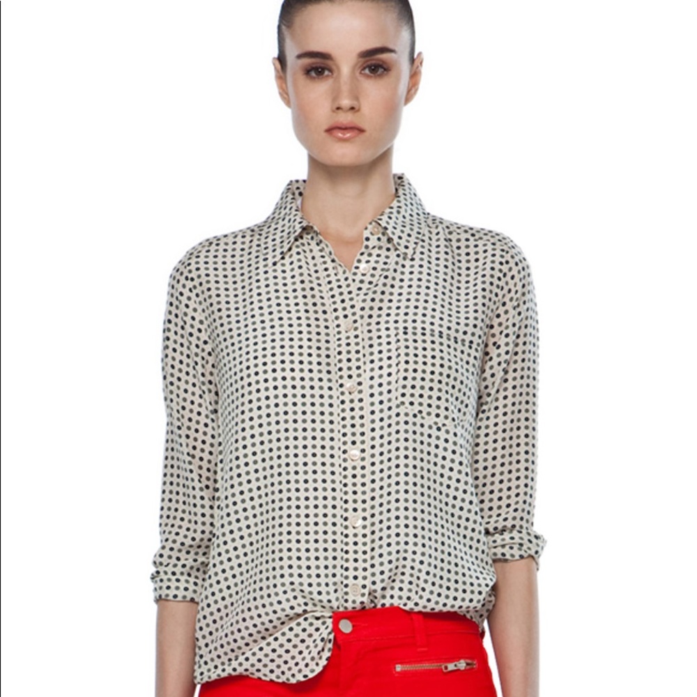 ✨NWT Equipment Silk Blouse, Brett Style